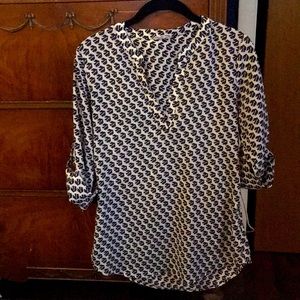 Geometric Pattern Top/Tunic
